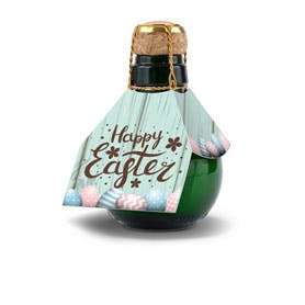 Kleinste Sektflasche der Welt! Happy Easter - Ohne Geschenkkarton, 125 ml